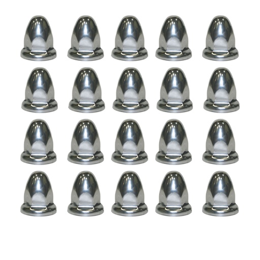 Chrome Steel Push On 33MM  562.A4002C  CR11015Bk  17800 10274 111 *(PACK OF 20)*