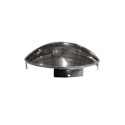Front Hub Cap 6 Notch 3/4in Lip S.Steel   562.B1603SS