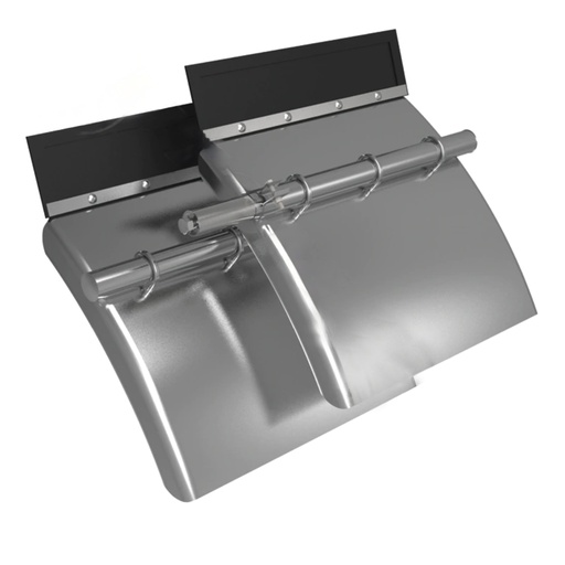 Quarter Fender Kit Stainless Steel    562.9105   19401