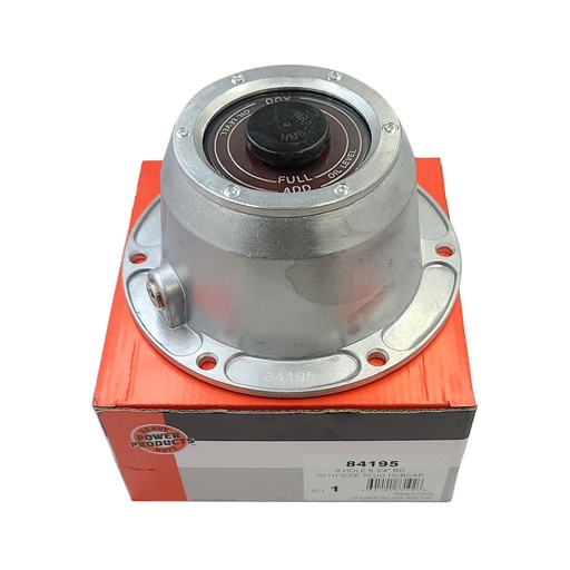 [NI-570T-3RID] 6 HOLE 6 3/4" BC WITH SIDE PLUG HUBCUP H343-4195-340-4195-343-4195   84195