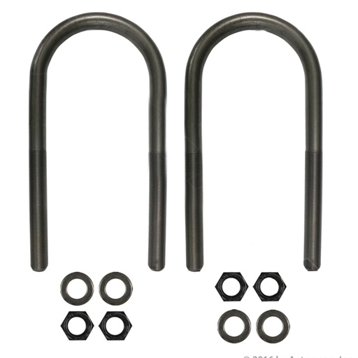 [BK-FOM9-3ZXZ] U Bolt Kit 7/8in X 5in X 12in   AUBK5165-12     EUB5165-12