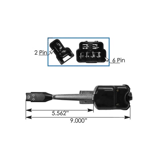 [PA-ZW7O-REKK] Turn Signal Peterbilt 577.75004 1606432 TL1025 TL1075 16-06432