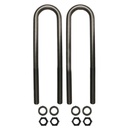 U Bolt Kit RND 7/8in X 3in X 15-1/2in   AUBK8161-154    58639008