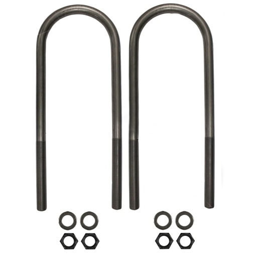 [XS-P8N8-JP3R] U Bolt Kit 7/8in X 5-1/2in X 16-3/4in   AUBK8166-166  3538842C2  W300612  3538842C1 3538842C3