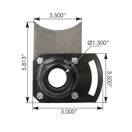 CAMSHAFT BRACKET RH 111.0017 	R009788A