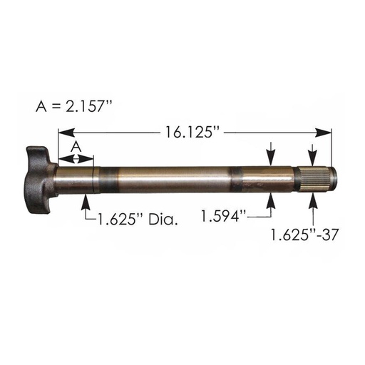 CAMSHAFT LH  121.371604.01  R607011