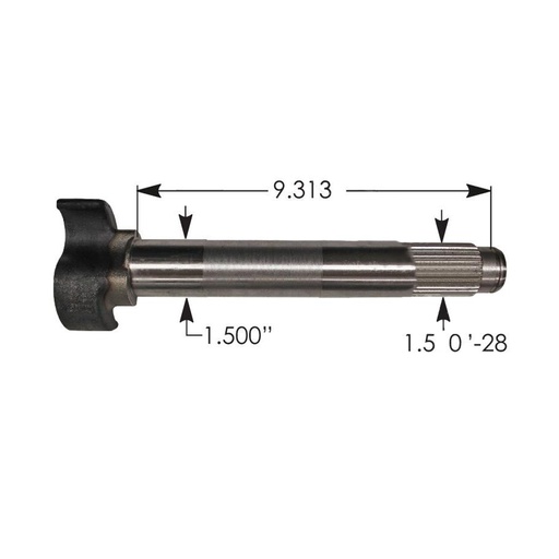 CAMSHAFT LH 122.280908.01  2210M7449