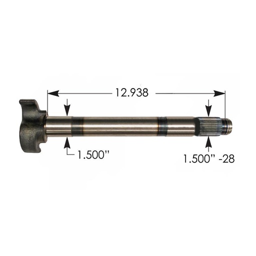 CAMSHAFT LH 122.281230.03   2210U7587