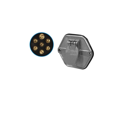 Socket 7 Way With 20 AMP Breaker  179.1020  421019 BE24020