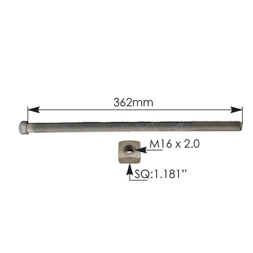 [ZQ-C0WP-4ARZ] Adjustment Rod Kit Fontaine  KP3000K   KITROD3000