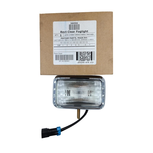 OEM PACCAR FOG LAMP ASSEMBLY PET  36084UMC 36056