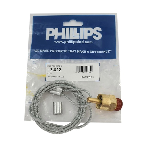 PHILLIPS HEAVY DUTY DRAIN VALVE-60I  12-822