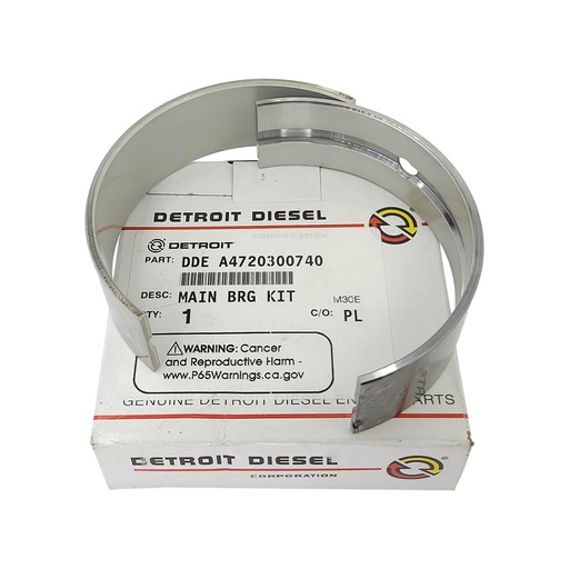 [9U-91FN-R4KE] OEM DETROIT BEARING - MAIN, CRANKSHAFT, ENGINE, KIT DDE A4720300740