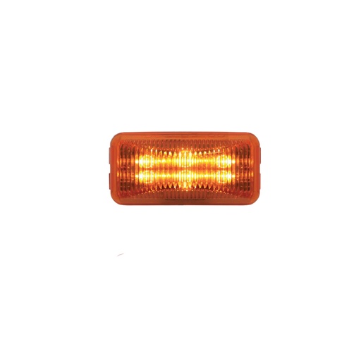 Marker Light LED 1in X 2-1/2in Amber 571.LD15A6 G1503 1560A AL91AB