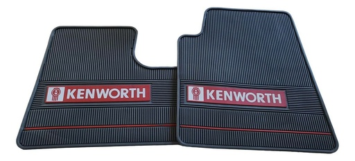 [PT-FT9F-RGDG] OEM KENWORTH MAT-FLOOR KW STANDARD CAB DRK GRAY 2005- FMKWL0G0D-NG *(SET OF 2)*