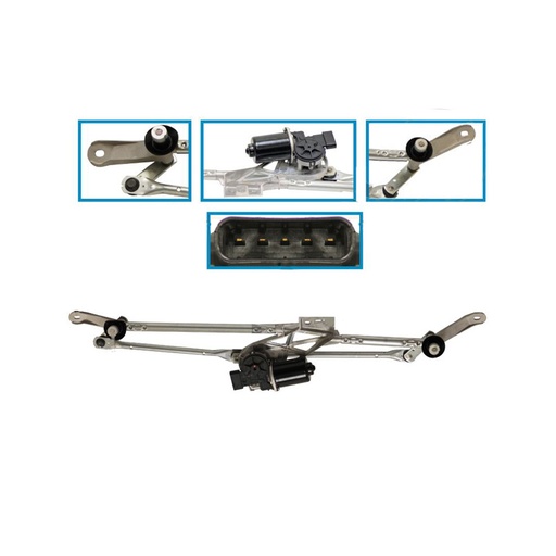 [ZC-WU1R-CWS4] Wiper Motor Assembly IHC 577.55959K 4055124C92 4055124C91 91498495