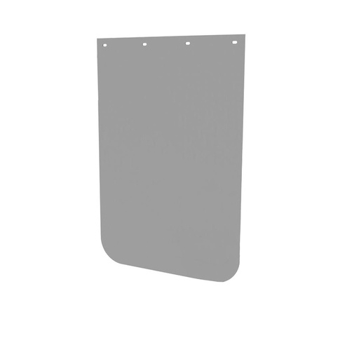 Mud Flap White Poly 562.142436w