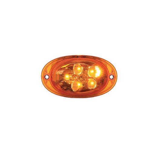 [R8-OGUO-C8O9] LED Turn Signal Amber LH/RH Freightliner 564.46059L  	A06-82313-001