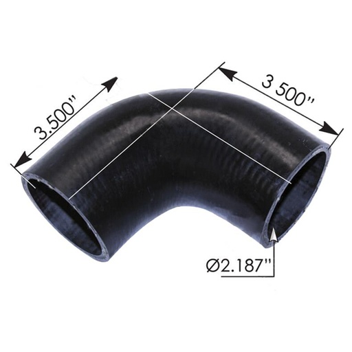 Elbow 90 Deg ECR 55.60mm ID Freightliner 561.46734  0529973004