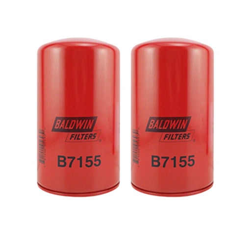 Engine Oil Filter Baldwin B7155 (Pack of 2)