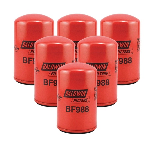 Fuel Filter Baldwin BF988 (Pack of 6)