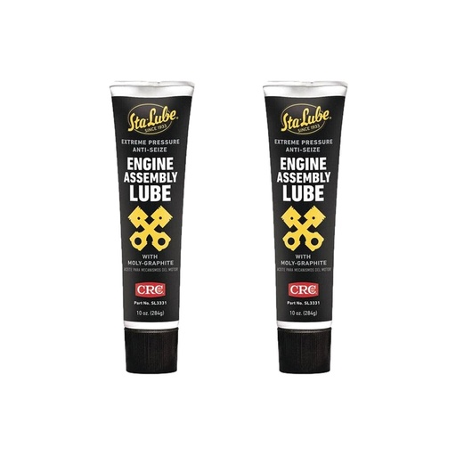 X2 CRC Engine Assembly Lube With Moly - Graphite 284G Tube SL3331 Anti-Seize