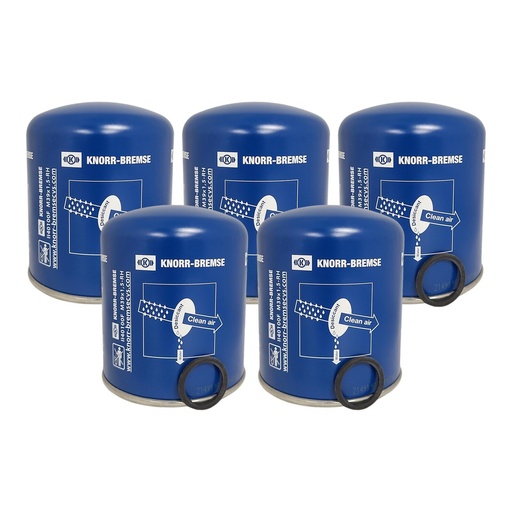 Air Dryer Cartridge Knorr-Bremse II40100F 5008414 950068 (Pack of 5)