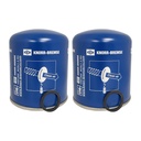 Air Dryer Cartridge Knorr-Bremse II40100F 5008414 950068 (Pack of 2)