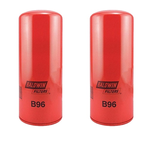 Engine Oil Filter Baldwin B96 (Pack of 2)
