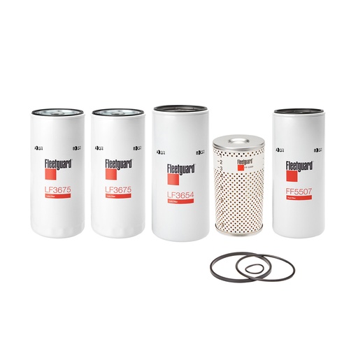 VOLVO OIL CHANGE KIT LF3675, LF3654, FF5369, FF5507