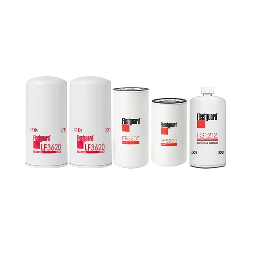 DETROIT OIL CHANGE KIT LF3620, FF5207, FF5690, FS1212