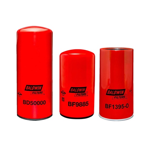 CUMMINS ENGINE OIL CHANGE KIT BF50000, BF9885, BF1395-O