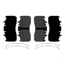 Air Disc Brake Pads Severe Duty 141.D1370SD 22179298, ED1370S, MPBD1370HD