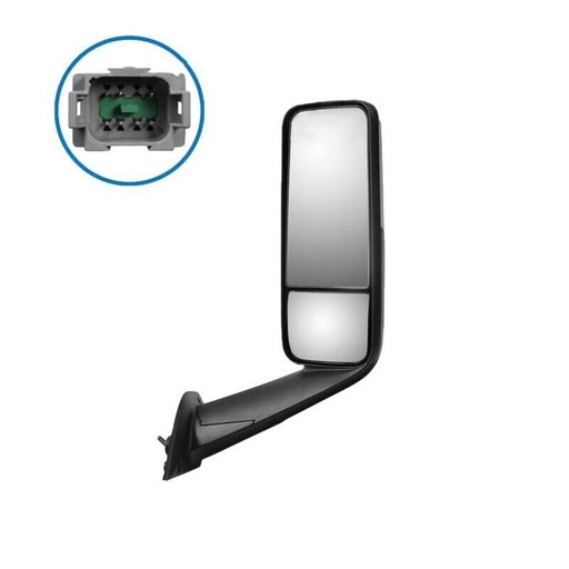 [TP-76GM-G1HG] Mirror Assy LH Heated Chrome Freightliner 563.46101C 28853E, A2275498002