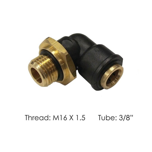 [F9-MBIL-TRQY] Composite PLC Male Elbow Fitting Volvo 177.12C696M16V 177.V20999390 20999390