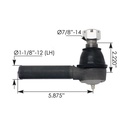 Tie Rod End 500.228 462.ES9177L 60961025, 64000001 64000-001 60961-025