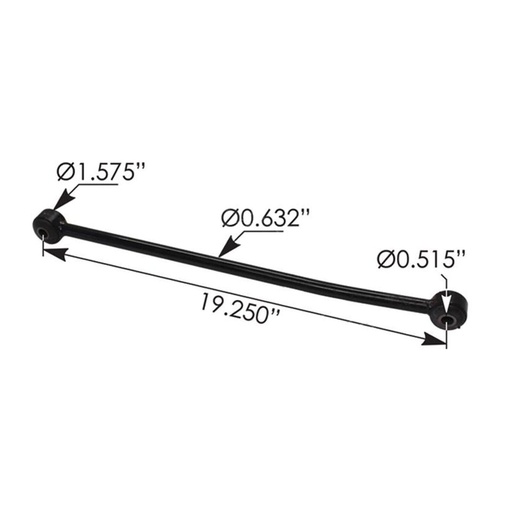 Radiator Support Rod IHC TRR5502 3838980C1