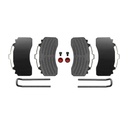 Air Disc Brake Pads Fleet Standard 141.D2061FS 640-322-934-2 	6403229342