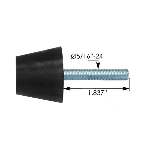 Hood Mount Bushing Kenworth M59410 VBM4010 	VBM-4010