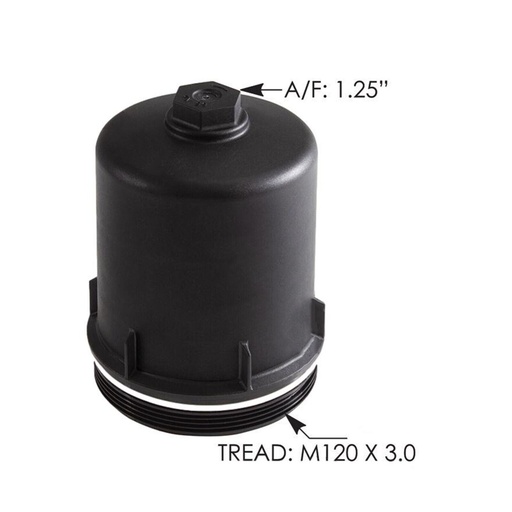 [WJ-RH3A-76TV] Engine Oil Cap Paccar 572.75113 1876740, 1936324, 2011888PE