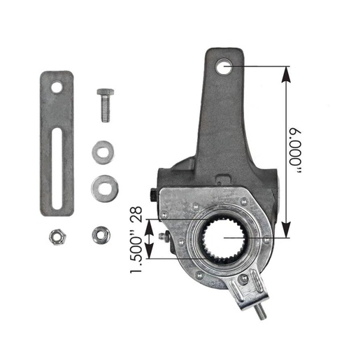Haldex Type S/Setting Slack Adjuster 6in 135.S2836 40920007, 40020225