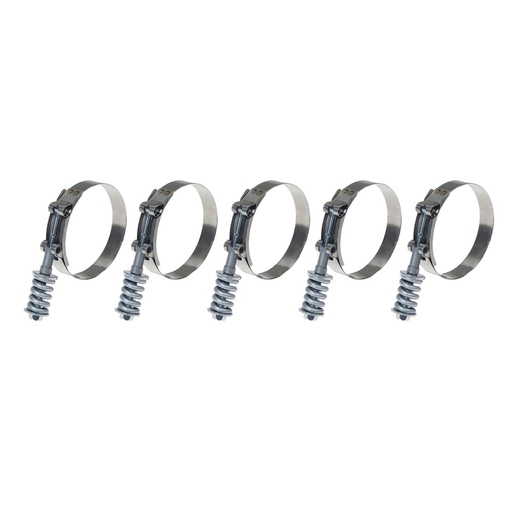 [3B-WX94-YH05] HD T-Bolt Clamp 3.50in to 3.81in 561.230350 21473669 1675068 85137462(Pack of 5)