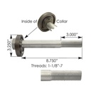 Bolt 1-1/8in-7 X 8-1/2in Neway MN95819 90508019