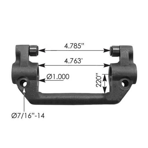 Clutch Release Fork Roller Type 755.CF103 20359671, 3525689C2, SP97509103X