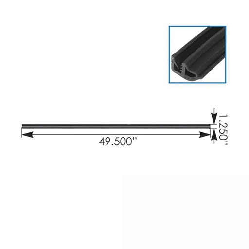 [NS-GX61-4DNV] Hood Cowl Seal Peterbilt M203244 20156021244 L4260061244 20-15602-1244