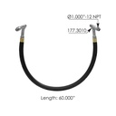 Air Spring Hose Kit Kenworth 60in 177.3060K G501002060 HE2360 D90412360