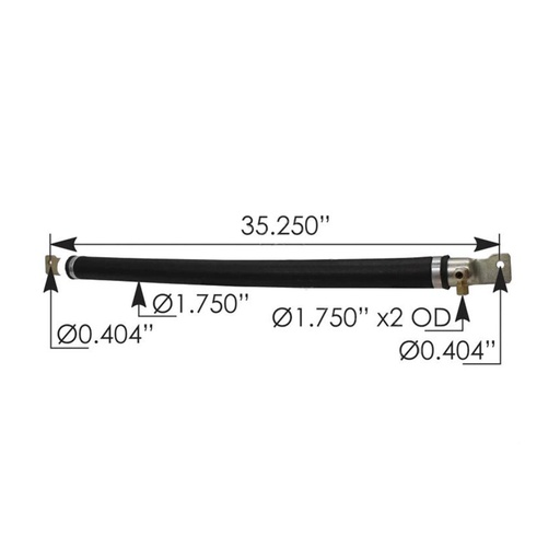 [QK-T226-ECON] Front Linear Actuator Hendrickson/Turner 502.770 ABSZ70-2861 S280612 337354