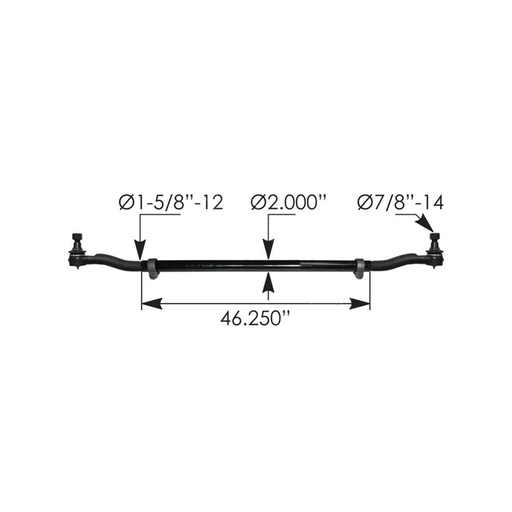 [L6-UBRT-GD8J] Cross Tube Assembly 463.DS9895 971096 971776