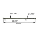 Steering Shaft Volvo 466.9601 9226865 50079765 20531946 20785692 3980513