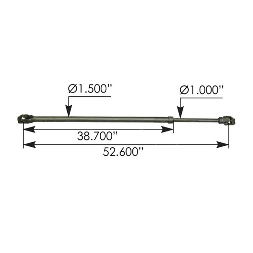 Steering Shaft Volvo 466.9601 9226865 50079765 20531946 20785692 3980513